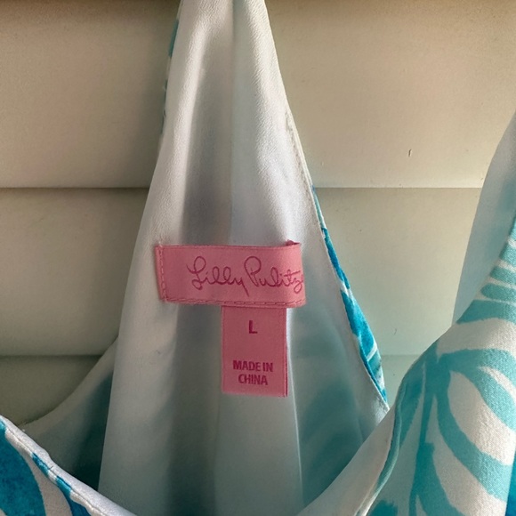 EUC Lilly Pulitzer Silk Tank - Picture 2 of 2